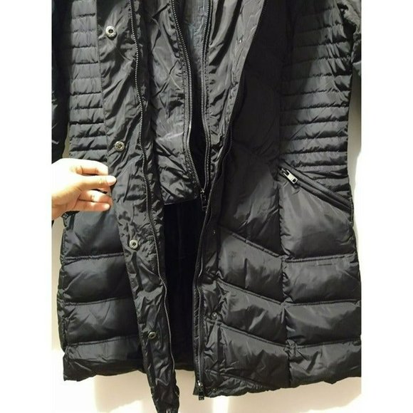 Classic OROLAY Black Duck Down Jacket "2 in 1 illusion" Size M - Picture 7 of 10